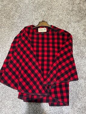 Stormy Kromer Red & Black Buffalo Plaid Women's Cape